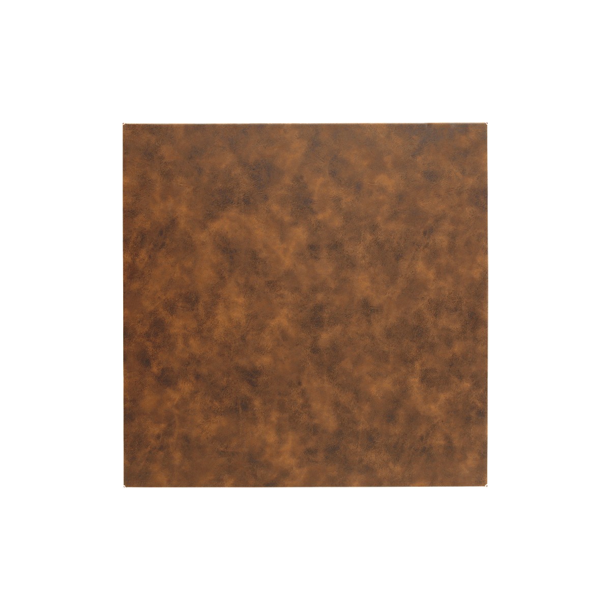 14" x 14" Rustic/Silver Leatherette Wall Decor 2