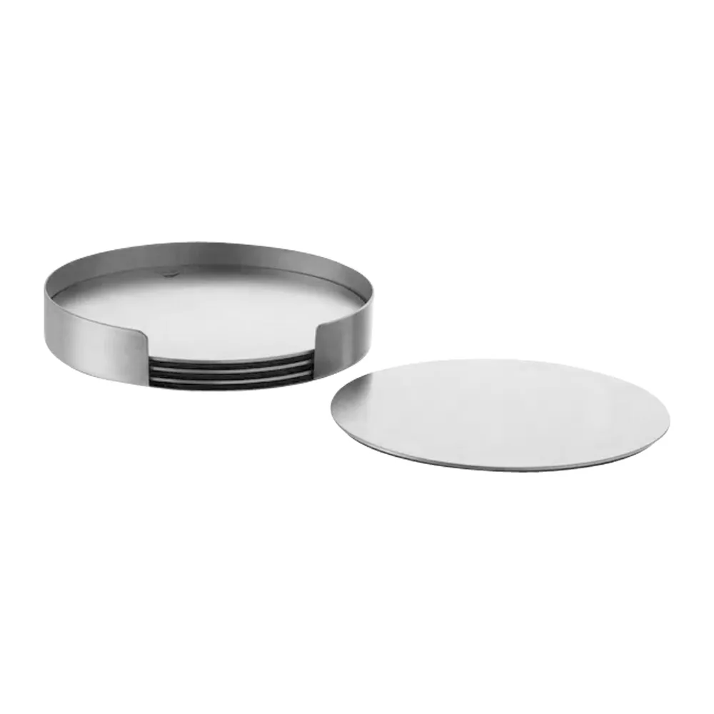 Steel Coaster, Set of 4 2