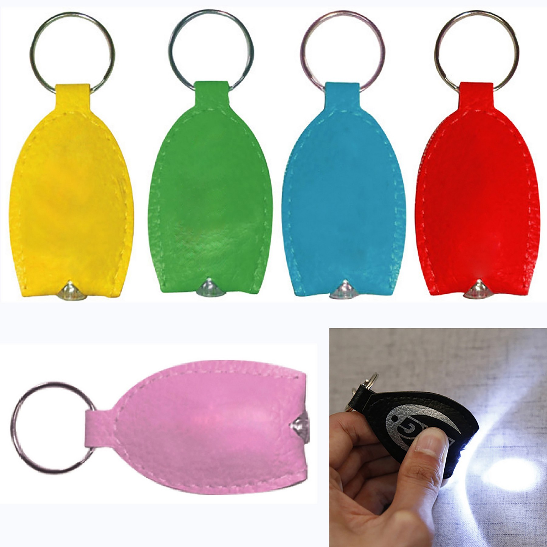 Faux Leather Key Light 7