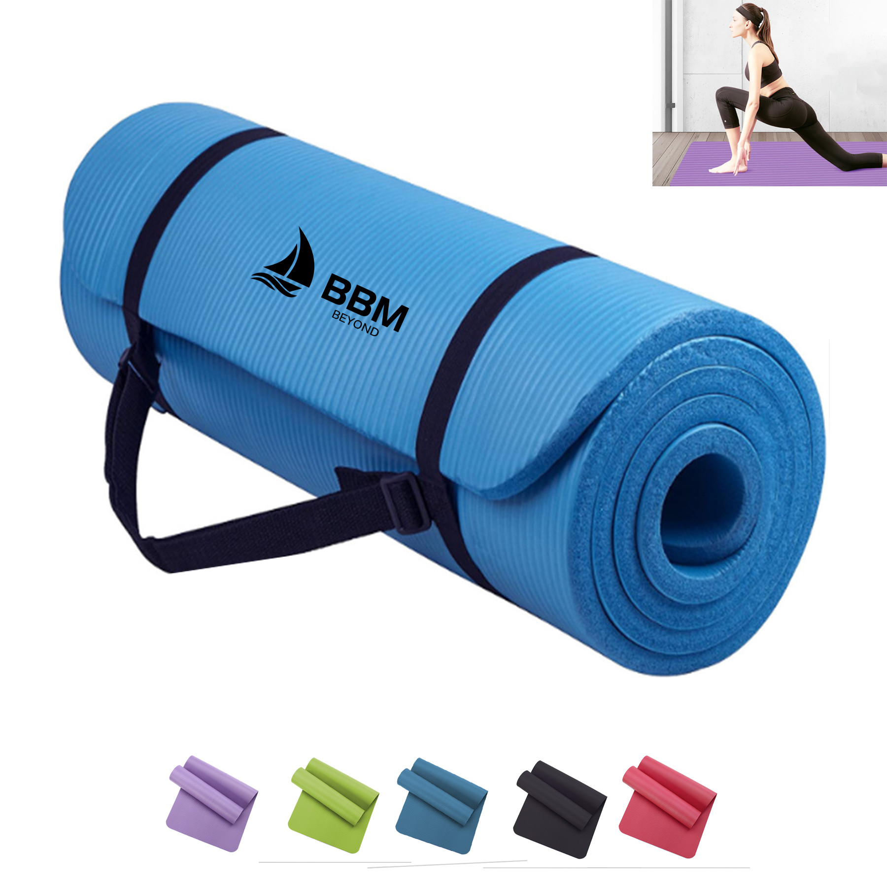 Non Slip Exercise Mat for Yoga 2