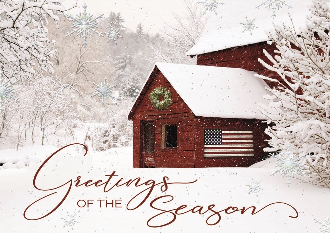 Sweet Country Life Holiday Greeting Cards 1