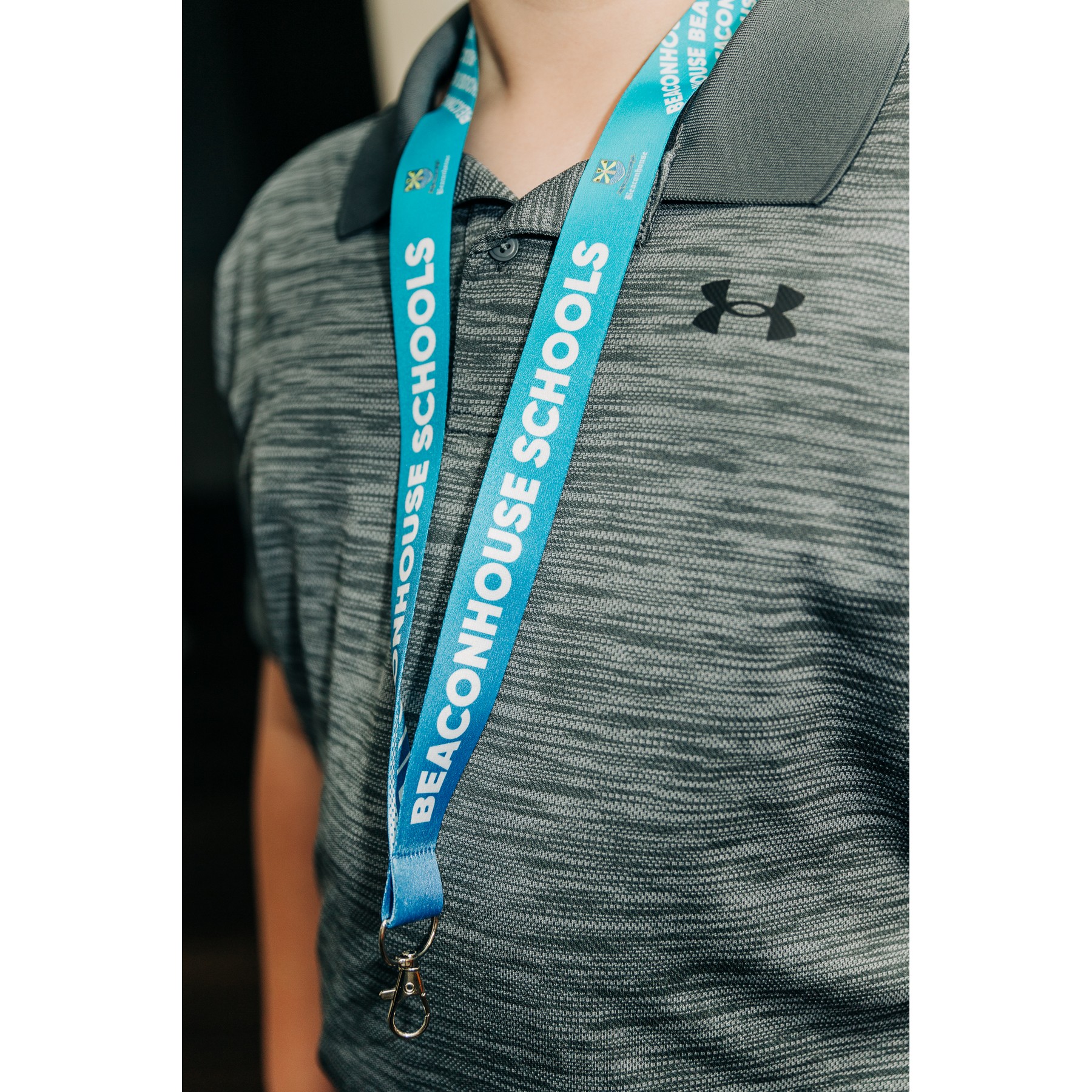 1/2" Lanyard, Full Color Polyester 3