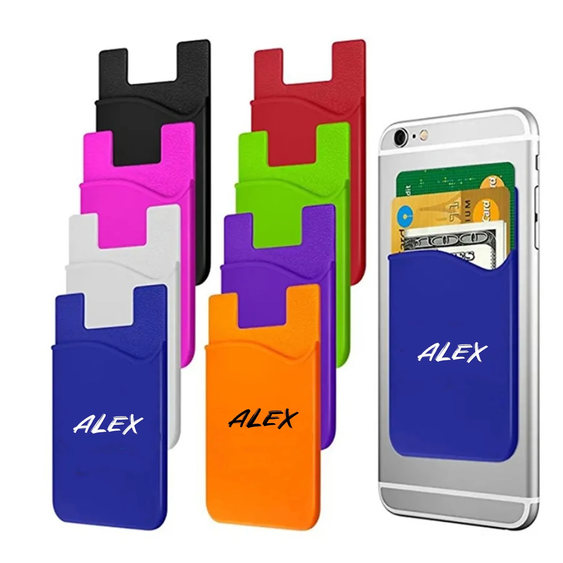 Silicone Card Holder MOQ100 4