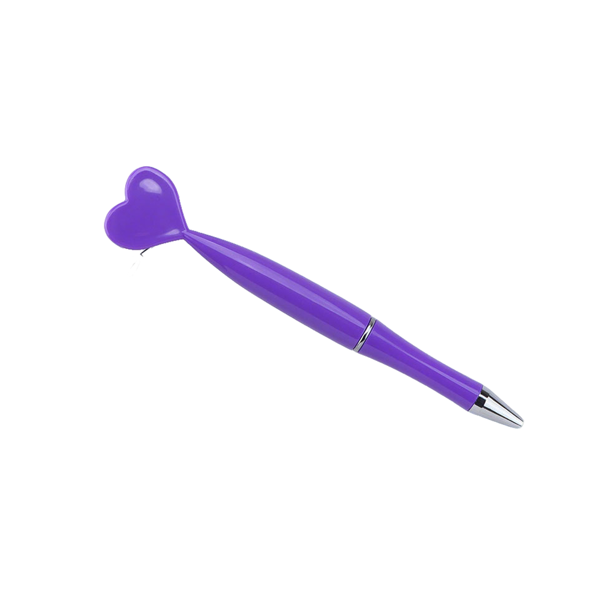 Heart Shape Ballpoint Pen With Custom Barrel Print 4