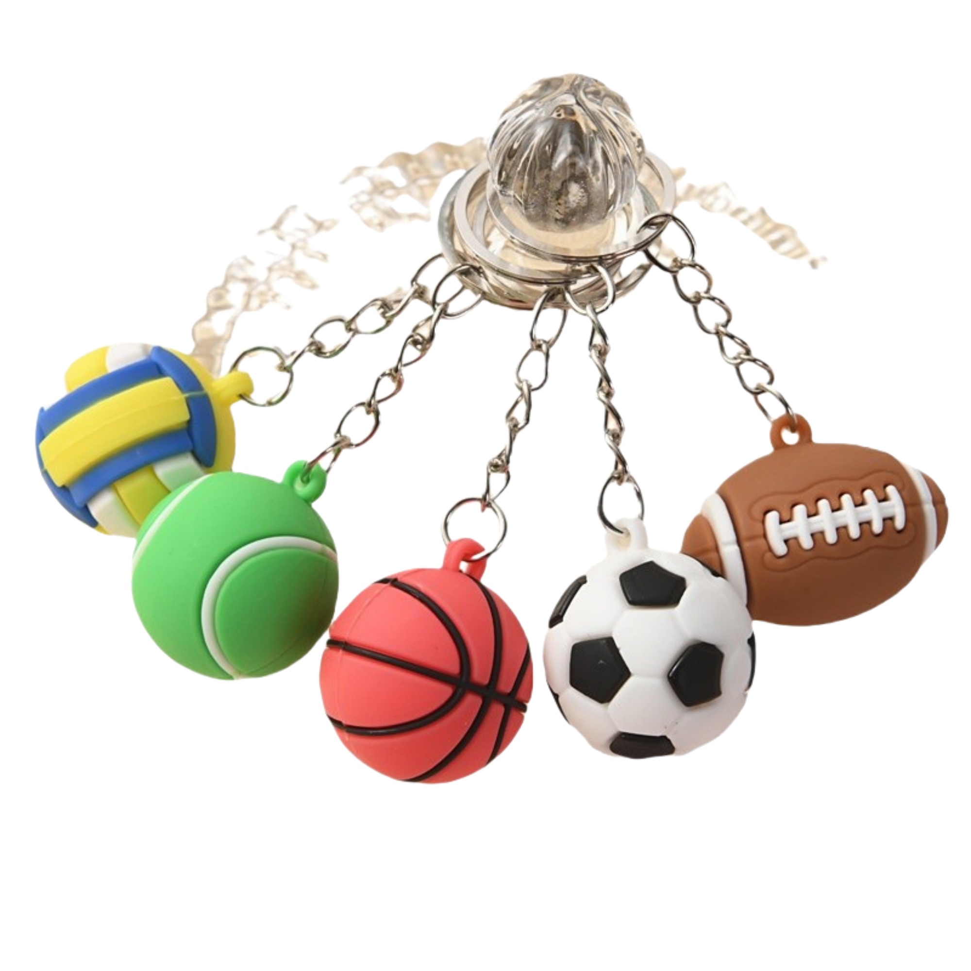 Mini Football Key Chain 2