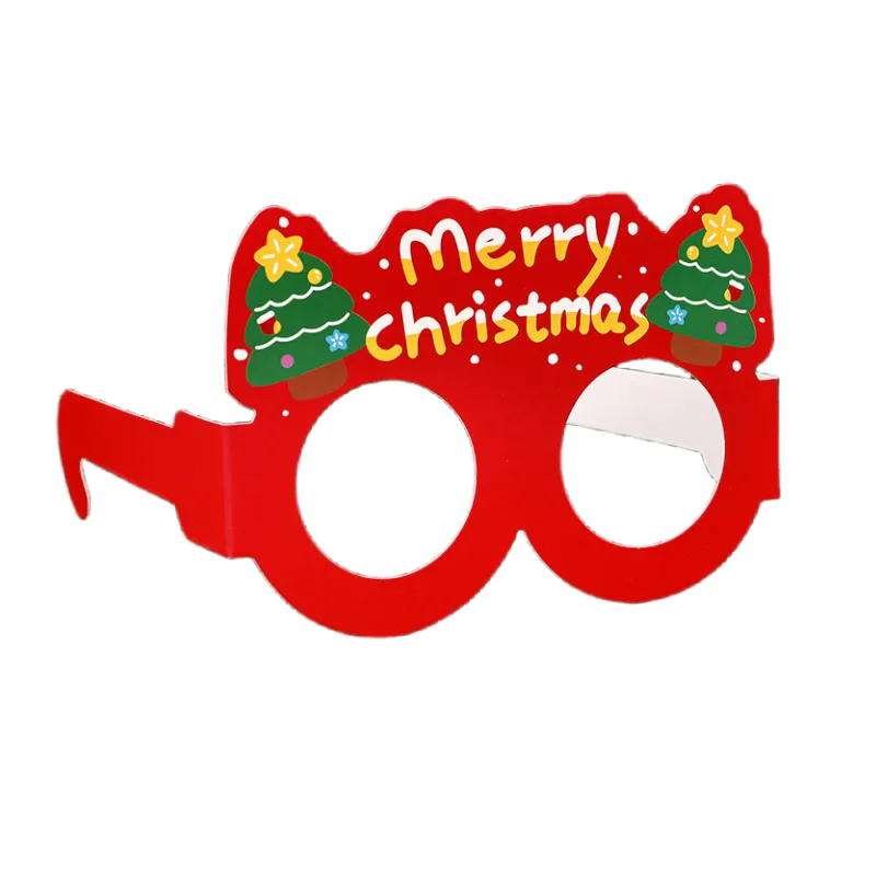 Christmas Paperboard Glasses Frame 10