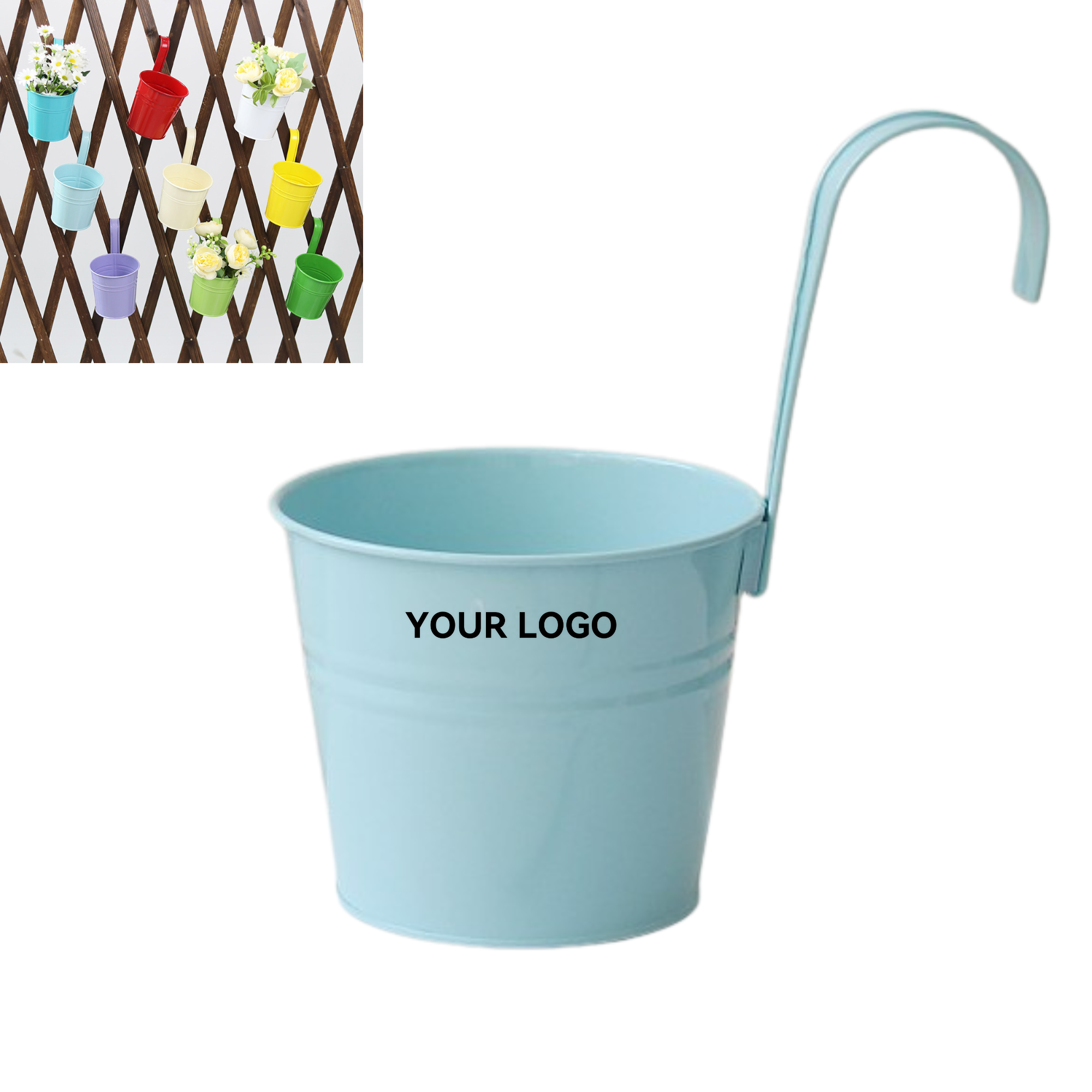 Versatile Hanging Planter with Hooks 2