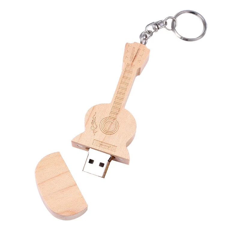 Wooden Guitar Flash Drive 8