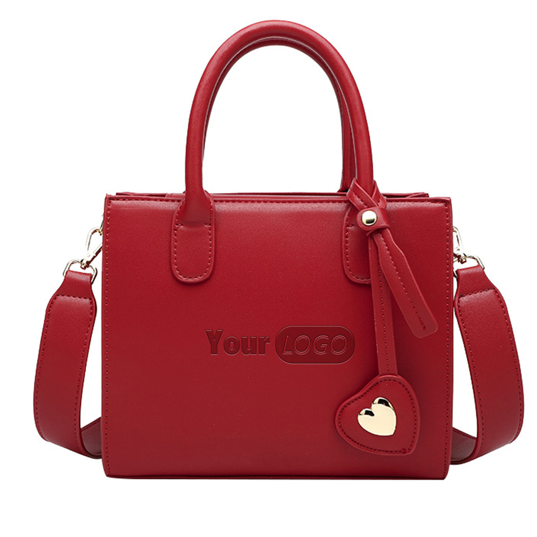 Pu Leather Kelly bride marry messenger bag red women 3