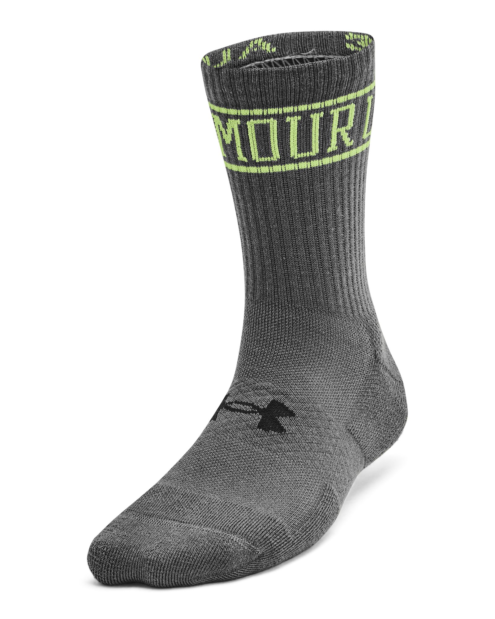 UA Zone Kids' 3-Pack Mid-Crew Socks 2
