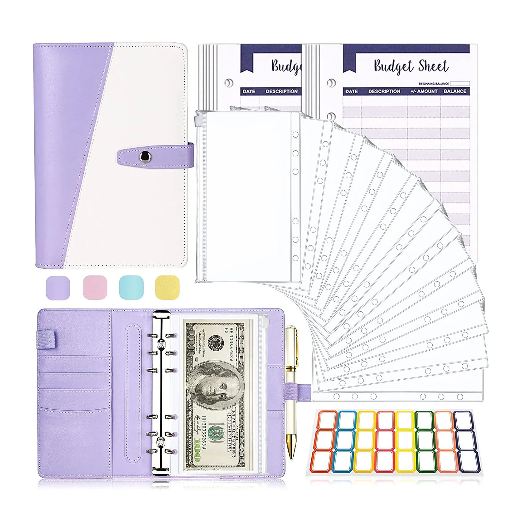 Savings Binder Money Organizer 6