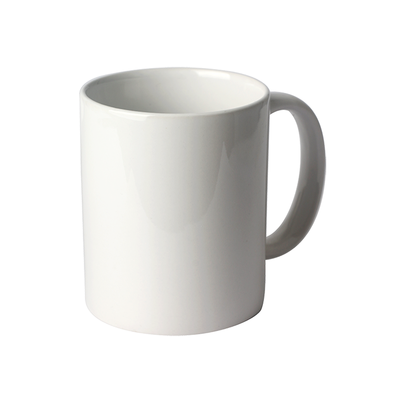11oz Custom Logo White Ceramic Mug 5