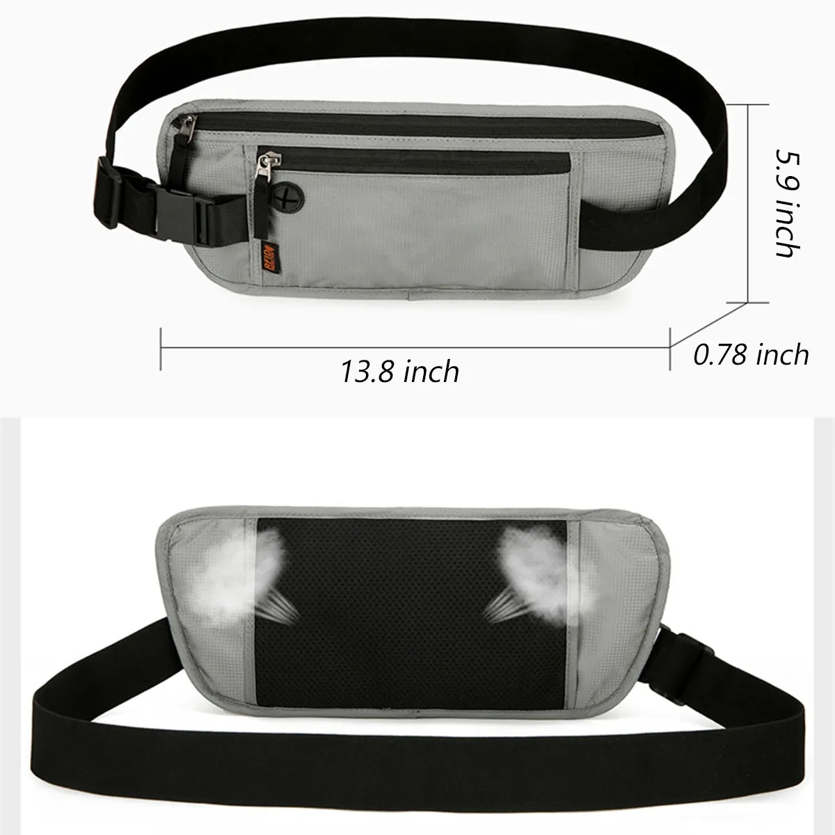 Slim Passport Holder RFID Blocking Travel Pouch 2