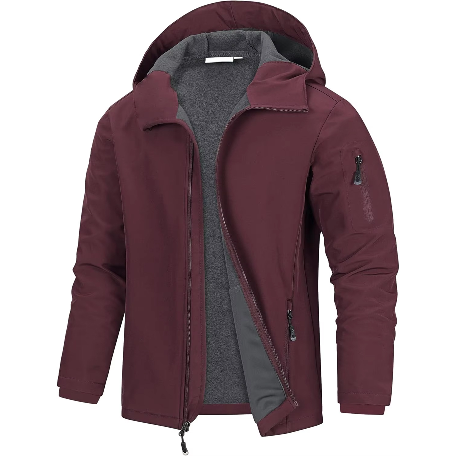 Men Hooded Waterproof Lightweight Jacket 2