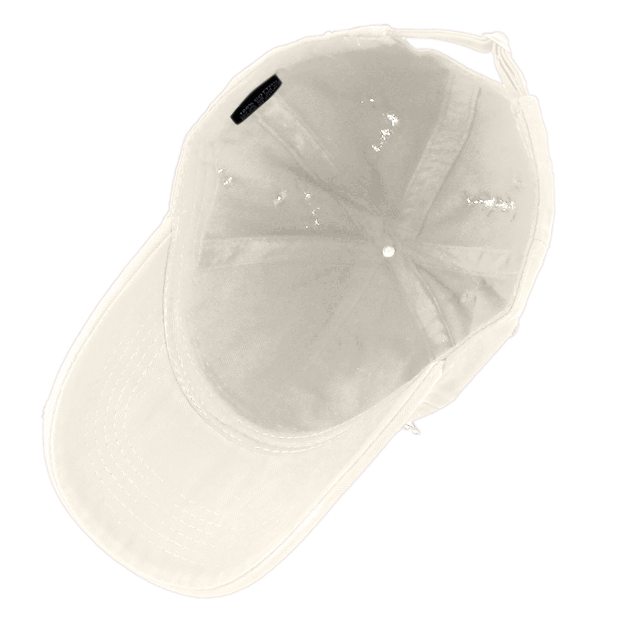 Stock Solid Color Ripped Cotton 6-Panel Baseball Cap 3