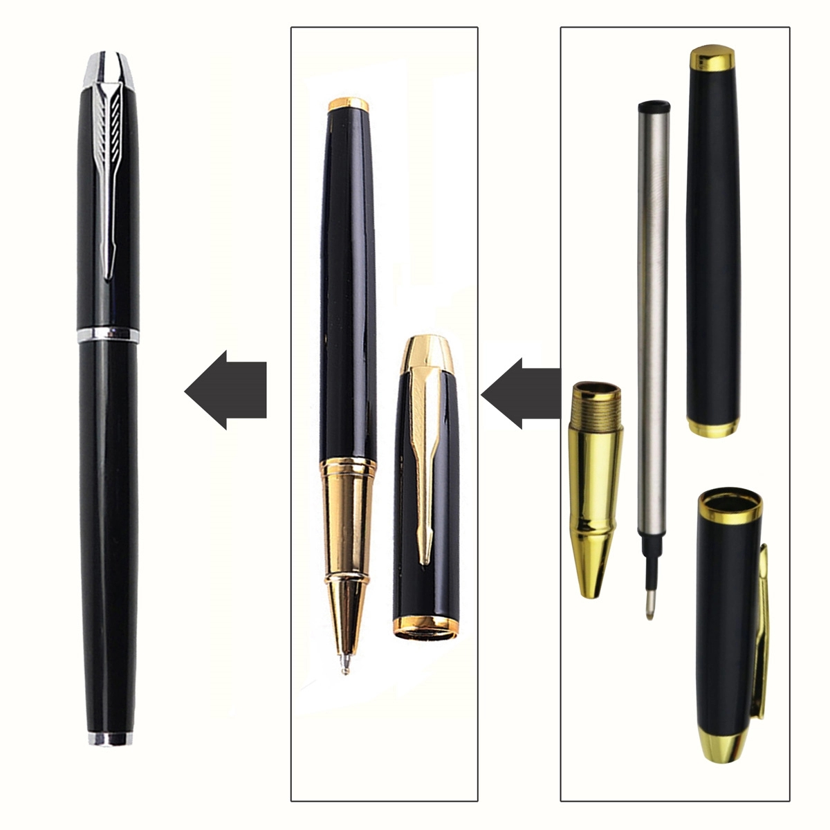Luxury Metal Ballpoint Pen with Gift Box 3