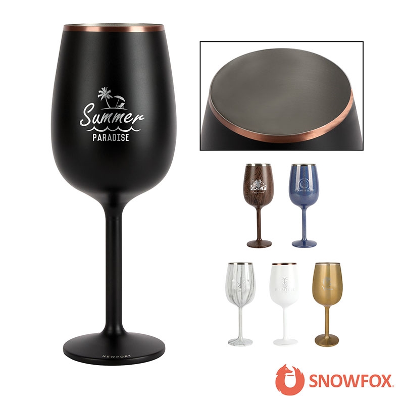Snowfox® 12 oz. Insulated Stemmed Wine Glass