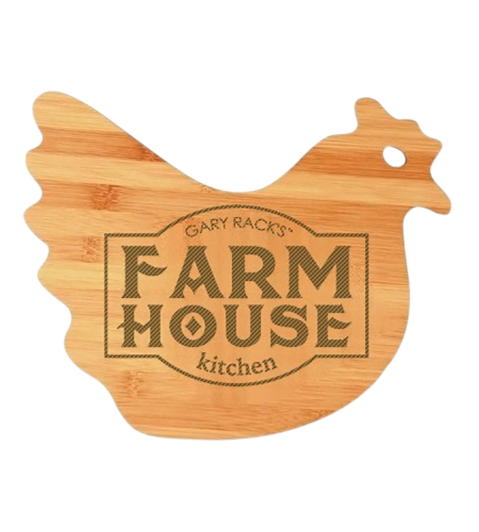 Bamboo Bay Cutting Board - Chicken Shape