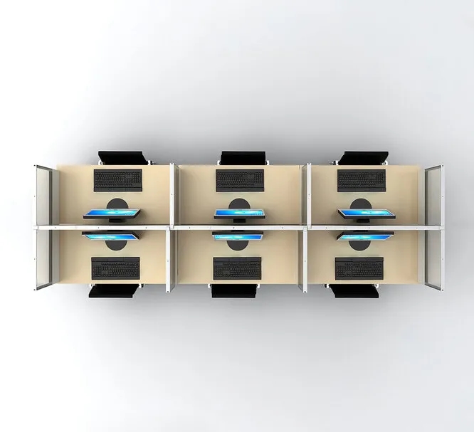 SEG Desktop Dividers - 6 Desk 4