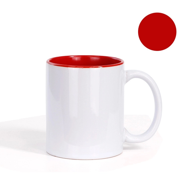 Two-Tone Full Color 11 oz Sublimation Ceramic Coffee Mug 3