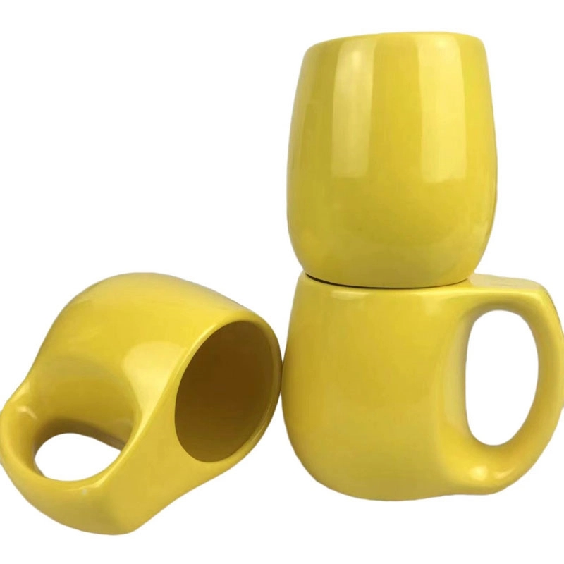Custom 11 Oz Coffee Mugs With Easy-Grip Handle 3