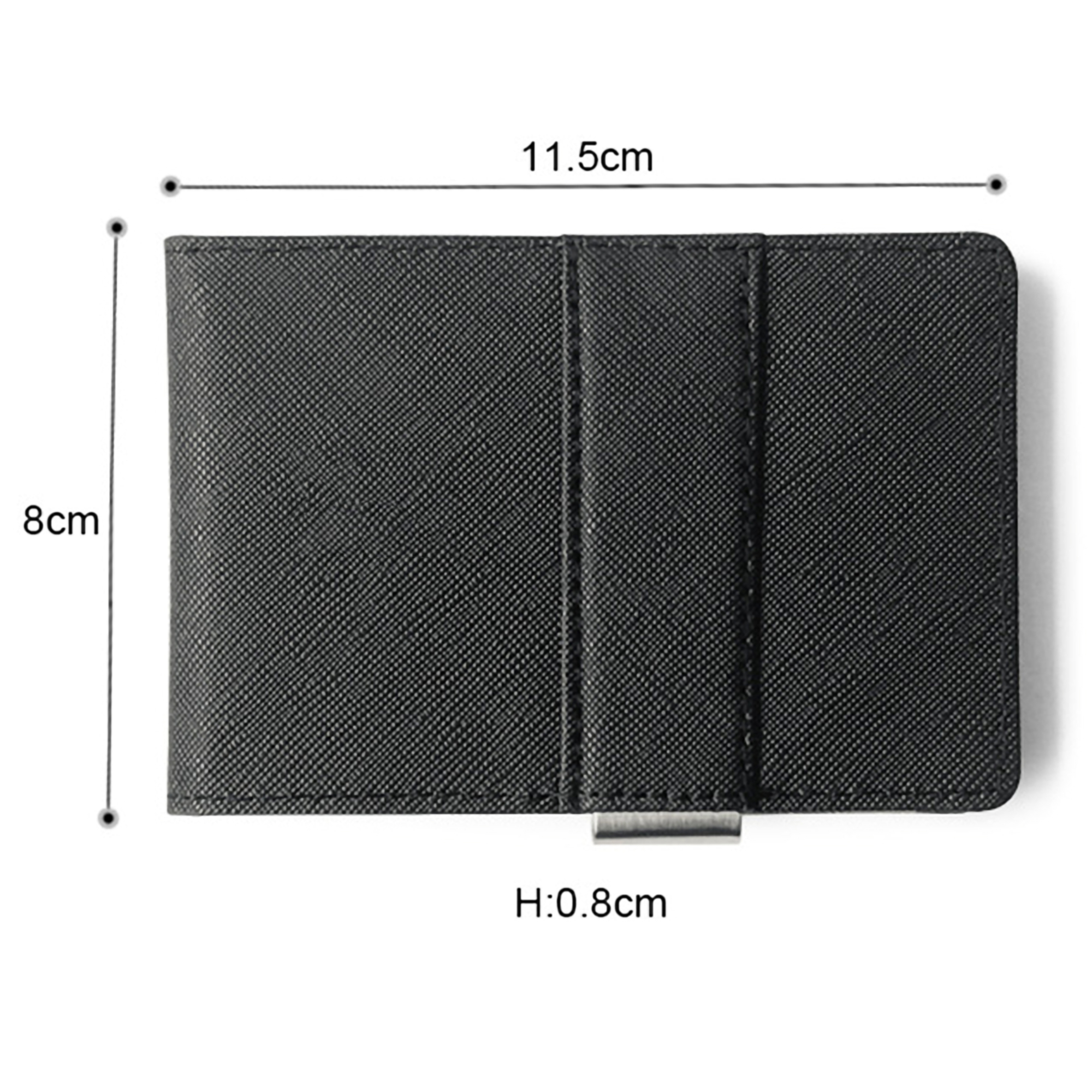 Adult's Unisex Leather Waller w/ID Holder and Coin Purse 1