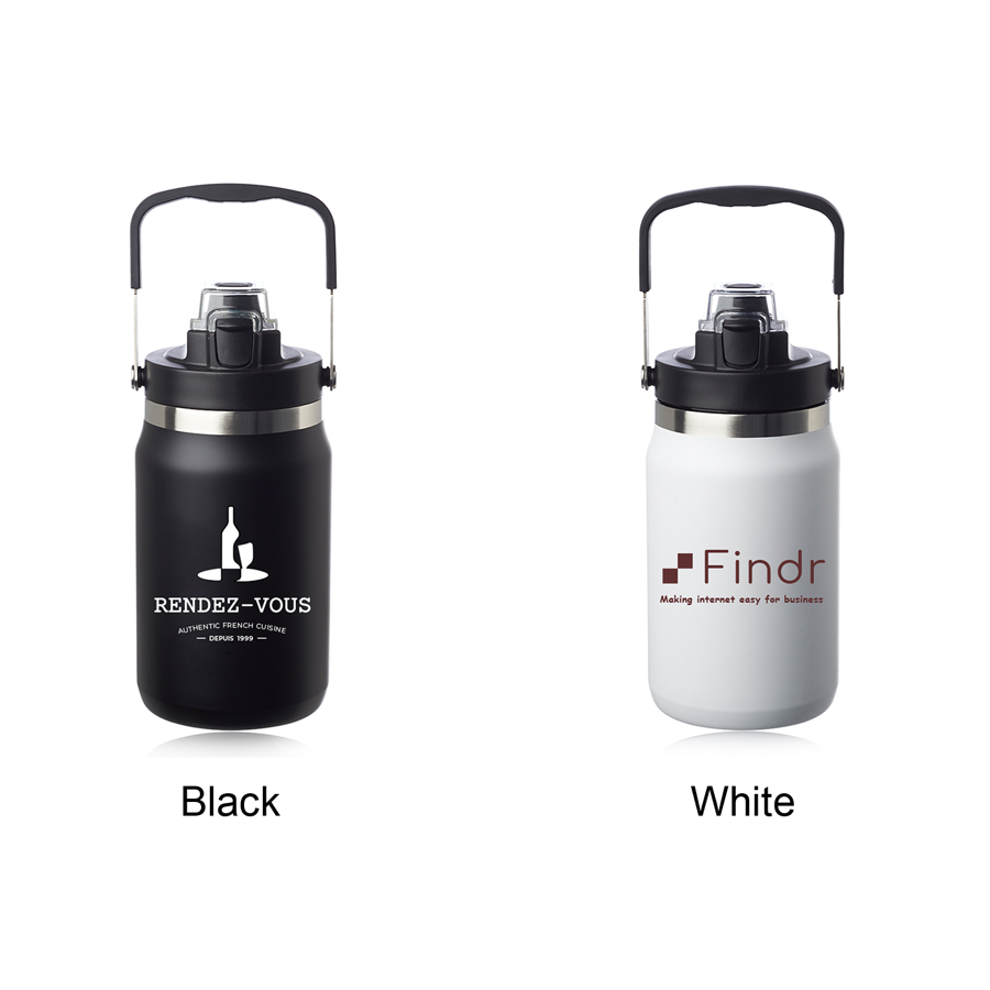 Stainless Steel Water Jug With Handle 64 oz. 3