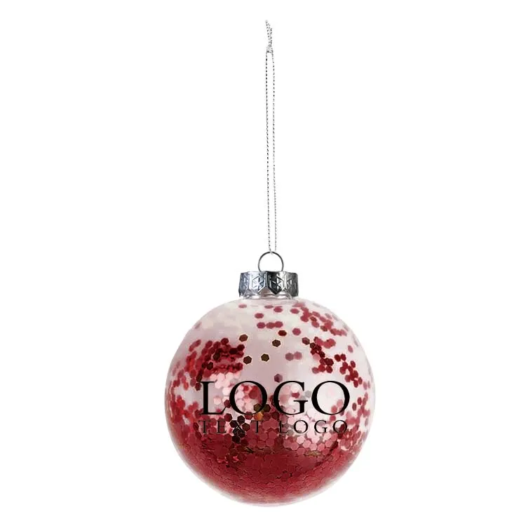 Shatter Resistant Confetti Holiday Ornaments 5