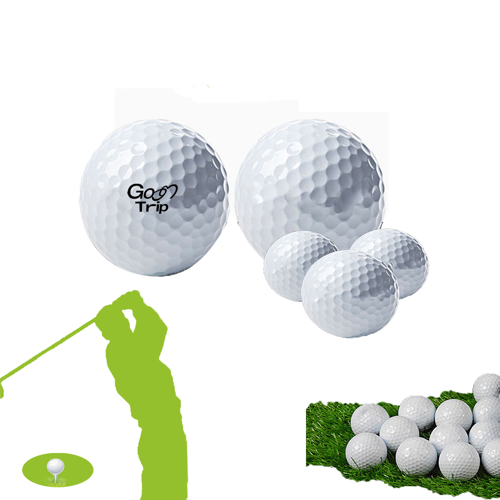Two Layer Golf Ball 3