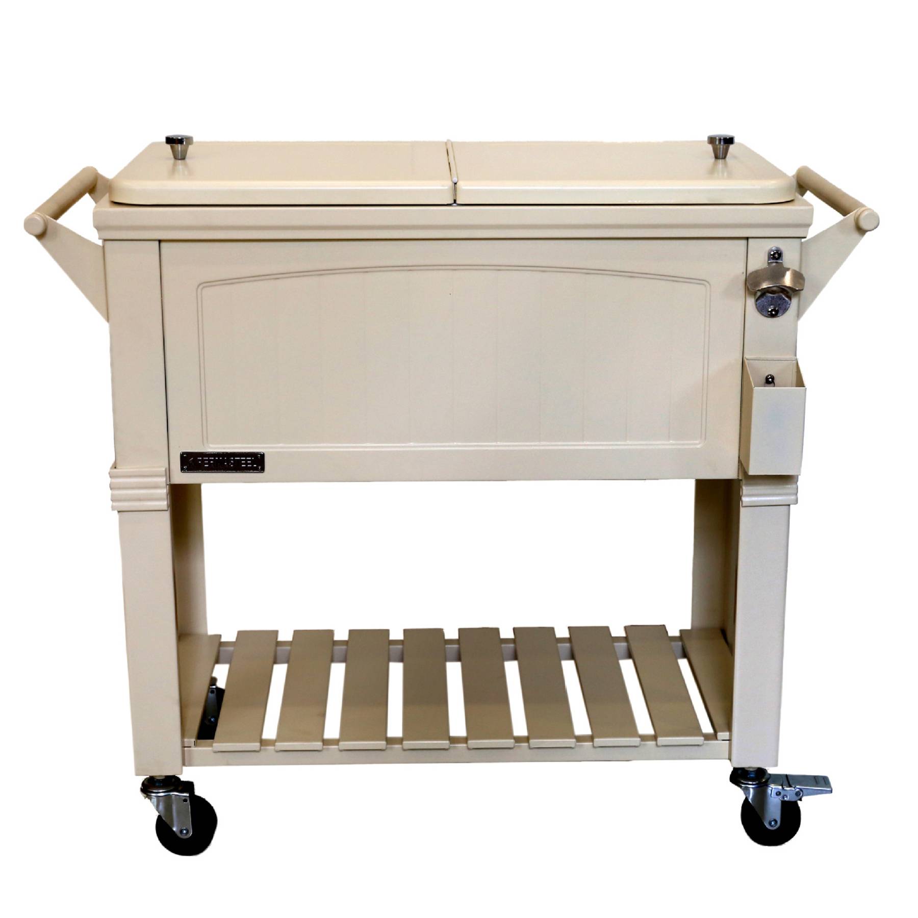 Stainless Steel Refrigerator Freezer Bar Cart 5