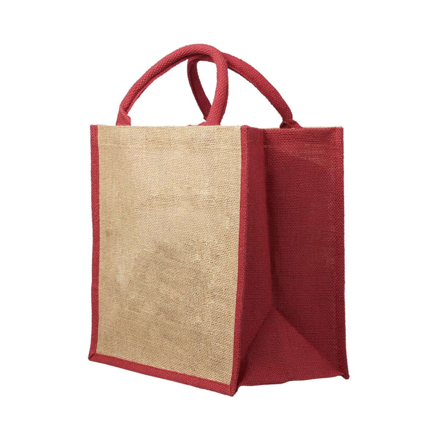 Laminated Jute Tote Bag 1
