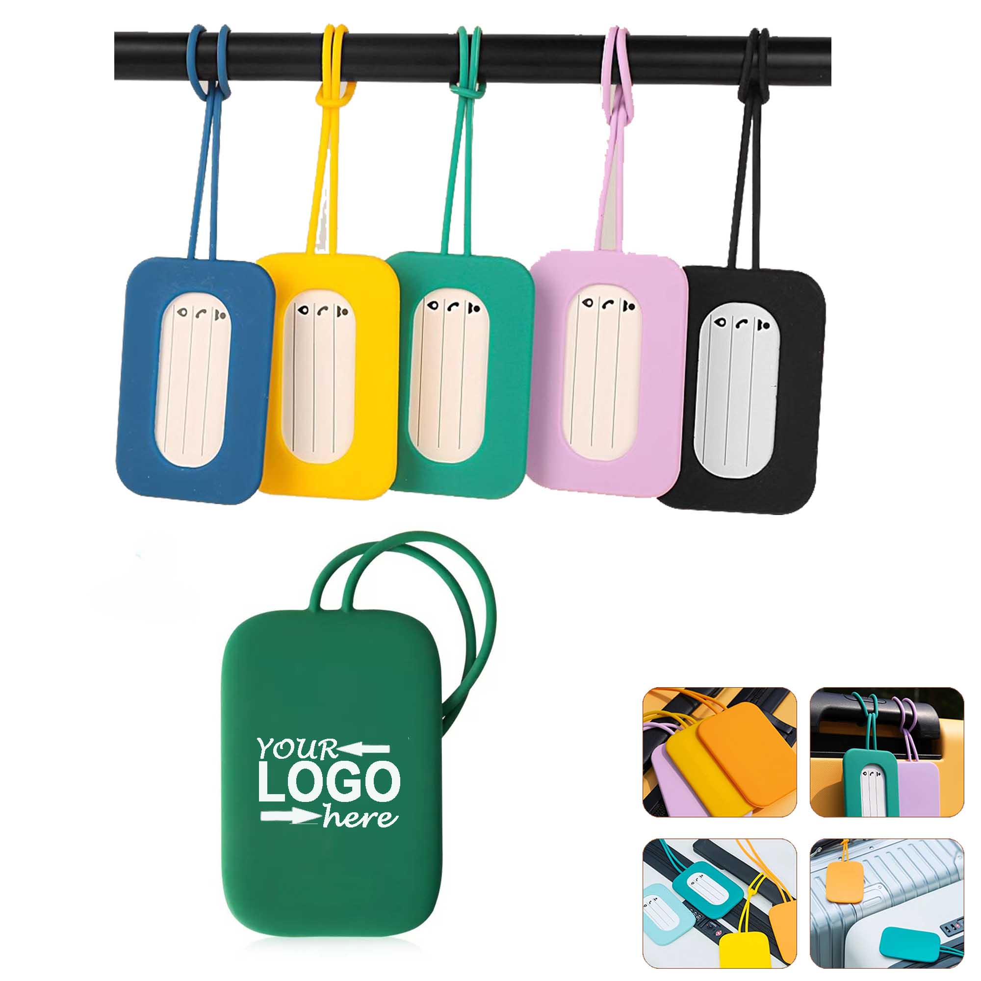 Silicone Strap Luggage Tag 2