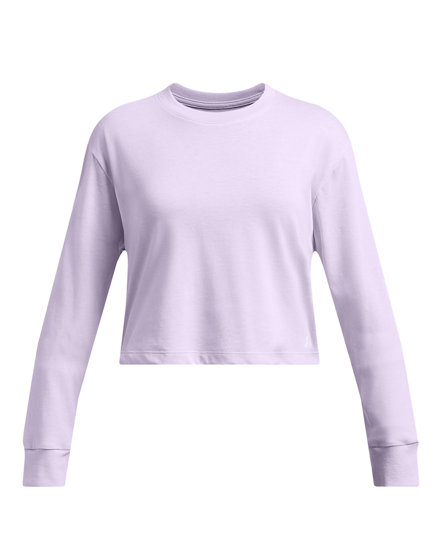 UA Branded Logo Boxy Girls' Long Sleeve 3