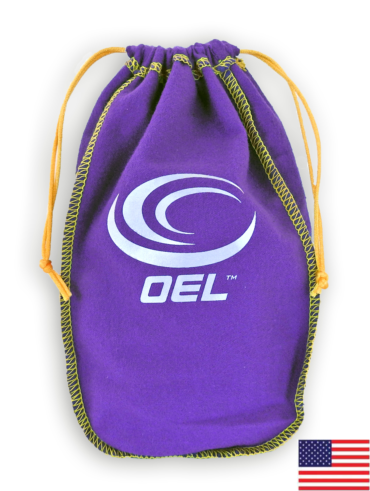 "ROYAL" Flannel Drawstring Bag 3