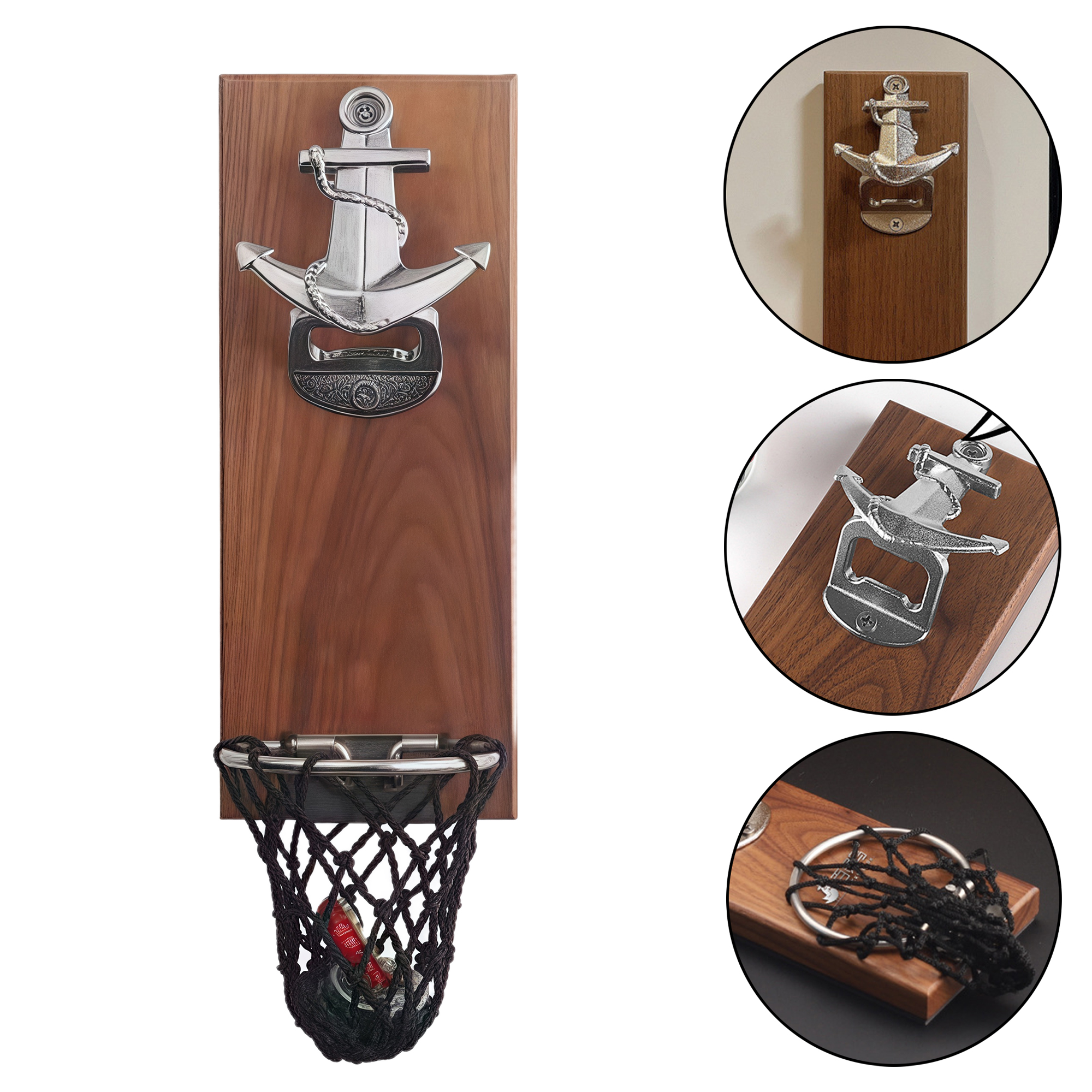Anchor Fridge Magnet with Bottle Opener 3