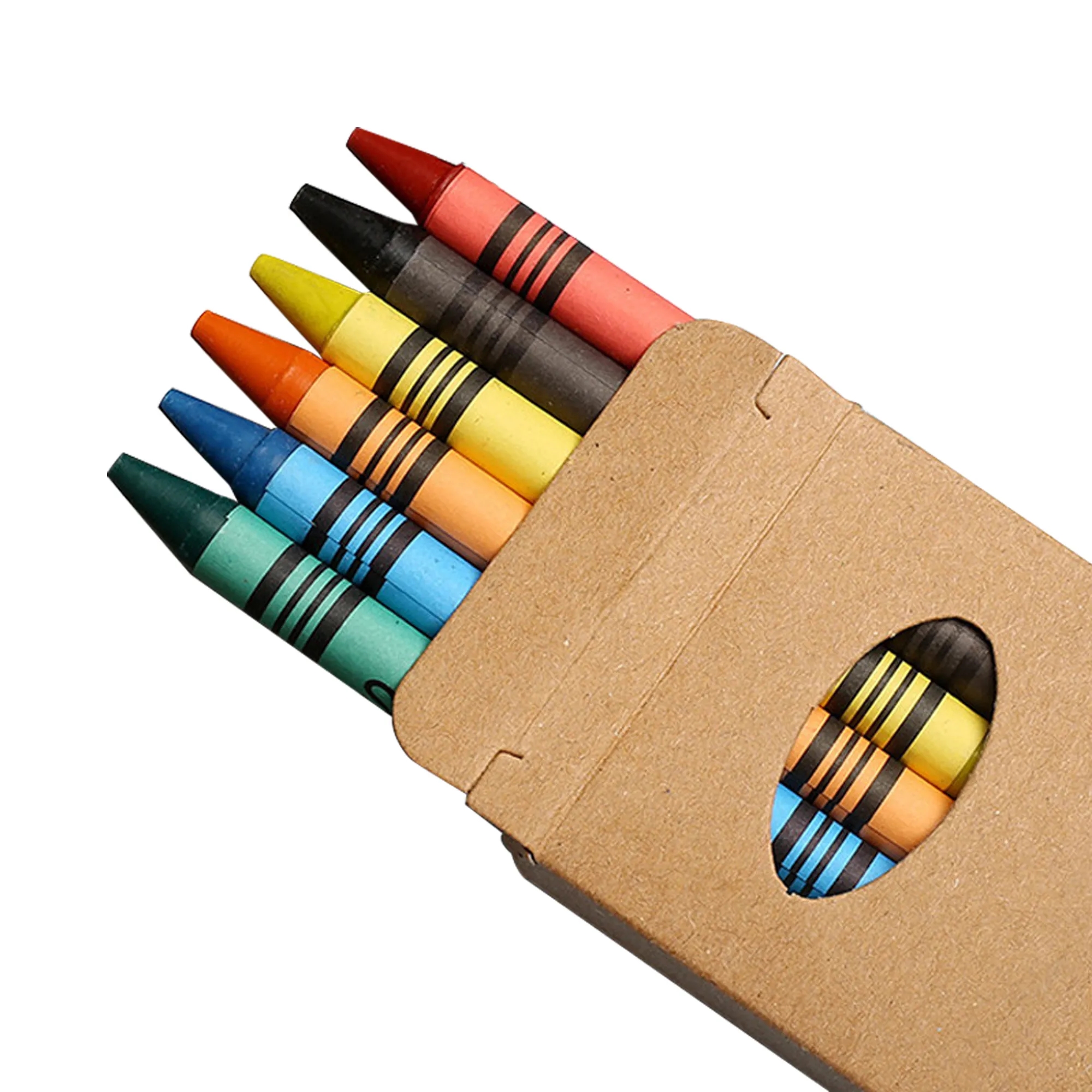 Basic Colors 6-Piece Crayon Pack 2