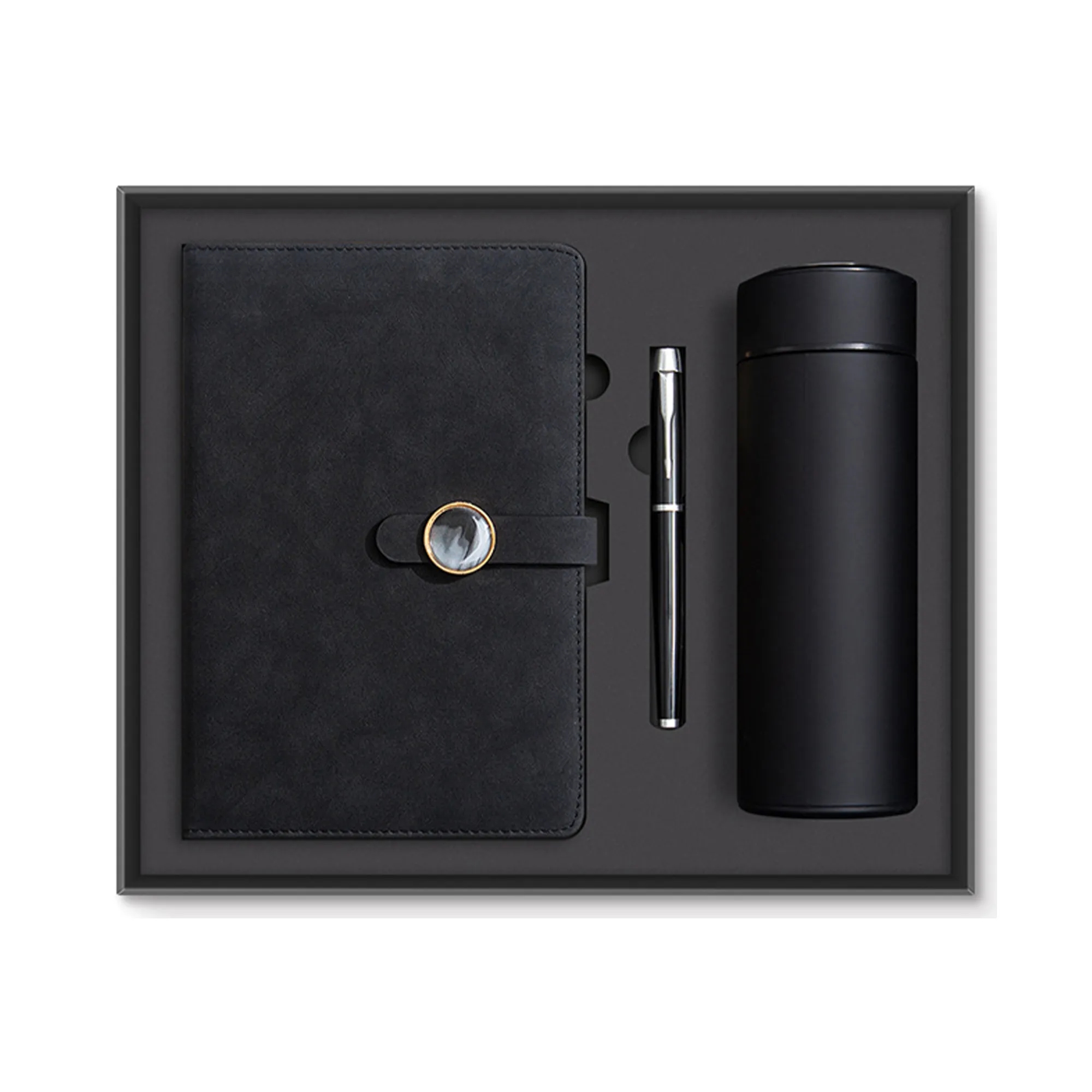 Corporate Gift Set With Notebook, Pen And Insulated Tumbler 4