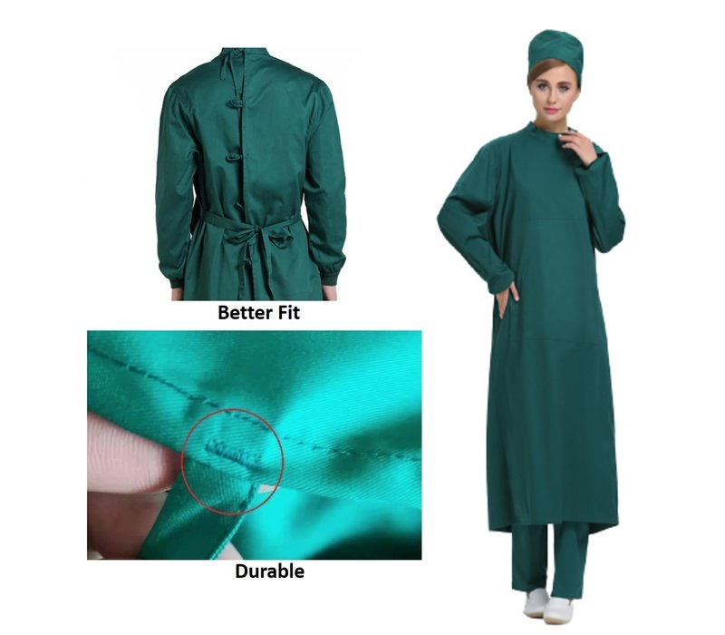 Reusable Isolation Gown 8