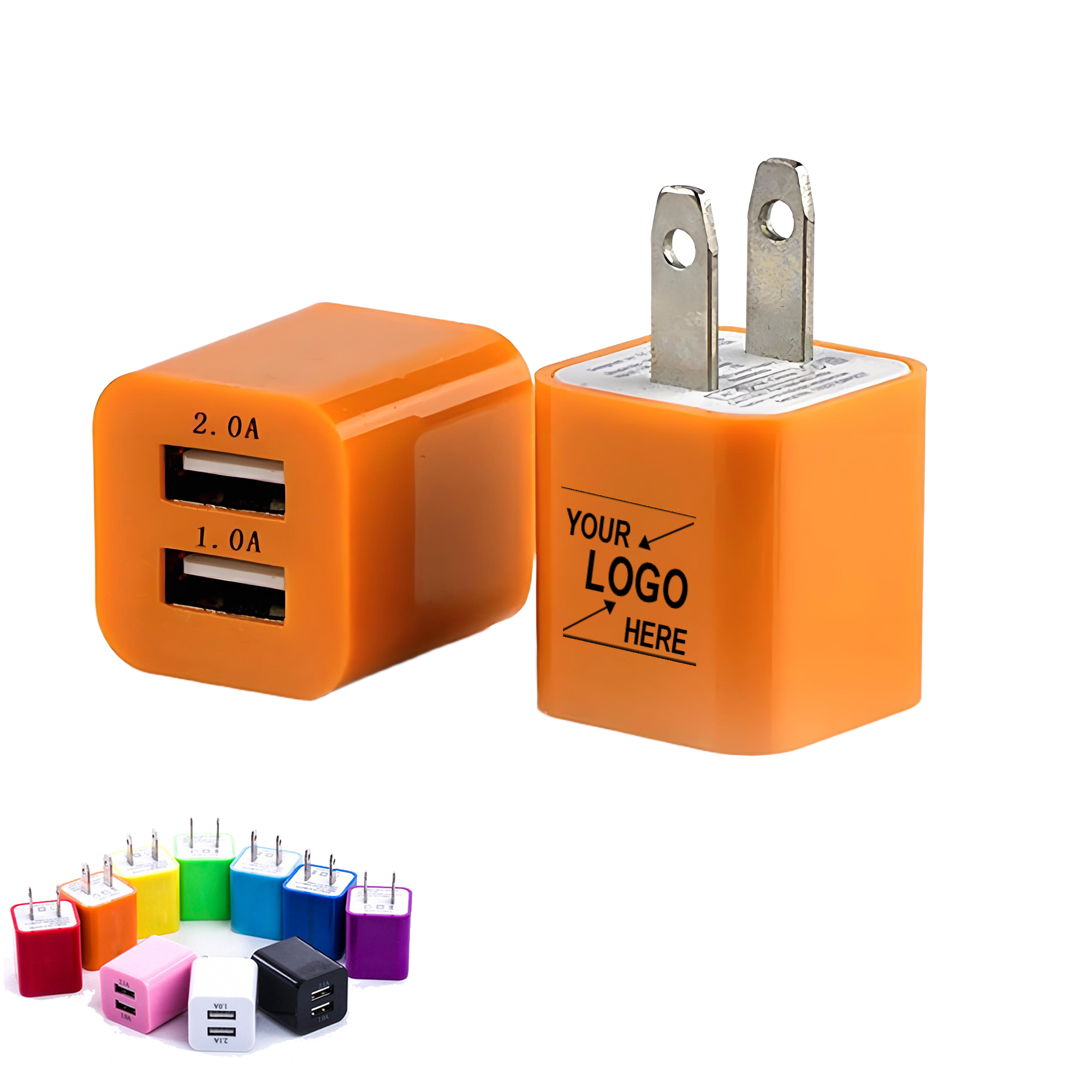 Dual USB Wall Charger Adapter 2