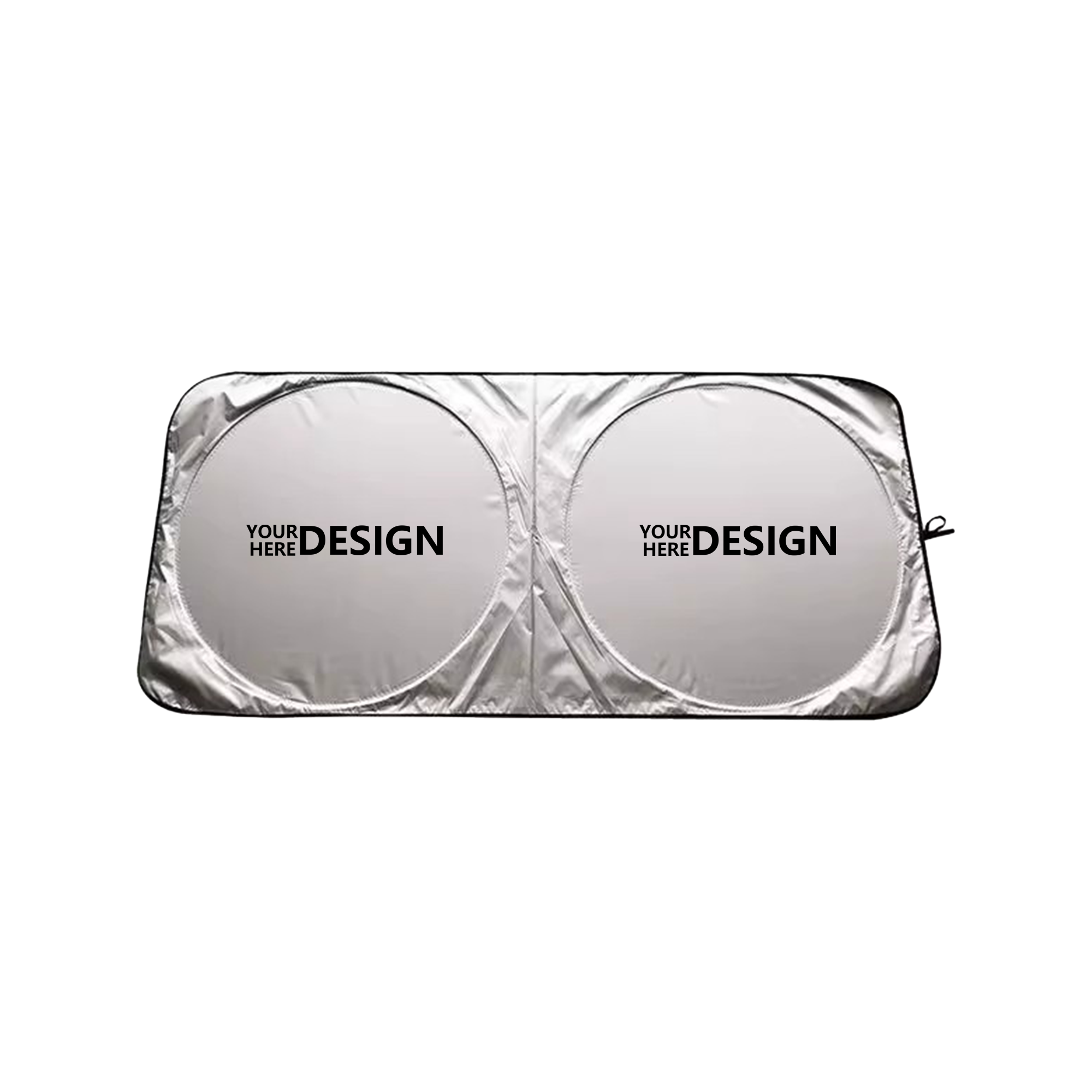 Car Double Circle Sun Blocker 2