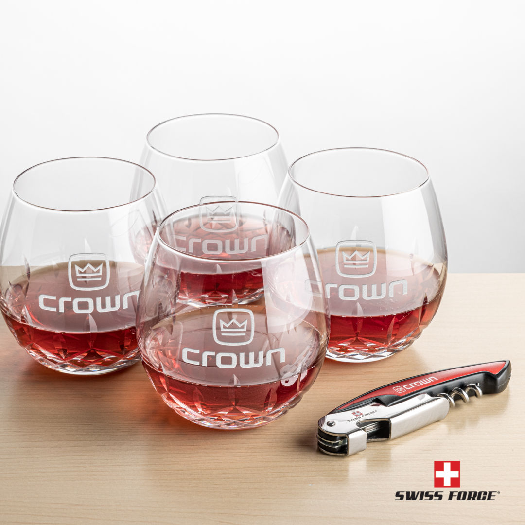 Swiss Force® Opener & Templeton Stemless Wine 5