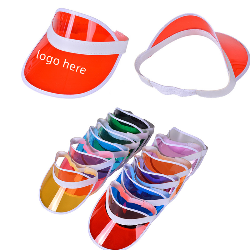 Clear PVC Sun Visors 4