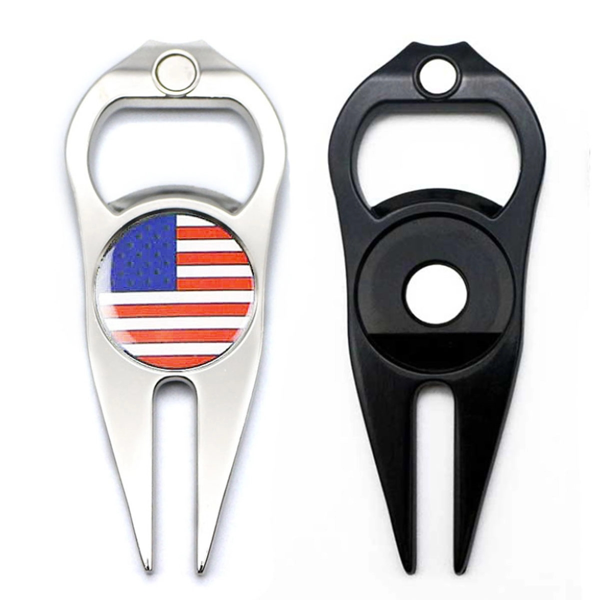 Golf Ball Marker Divot Repair Fixer Bottle Opener 5