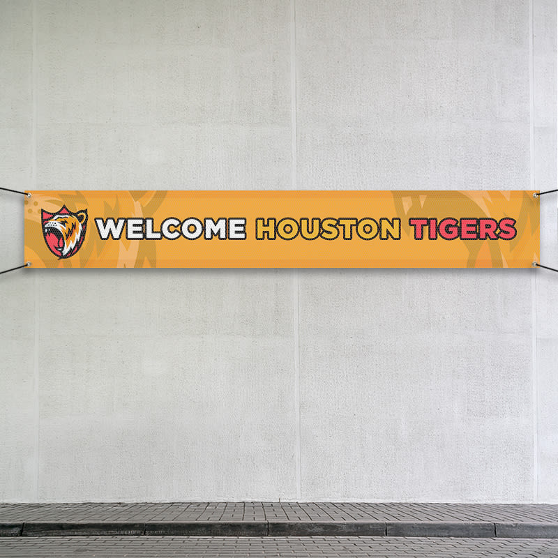 Custom 3' X 20' Mesh Banners 2