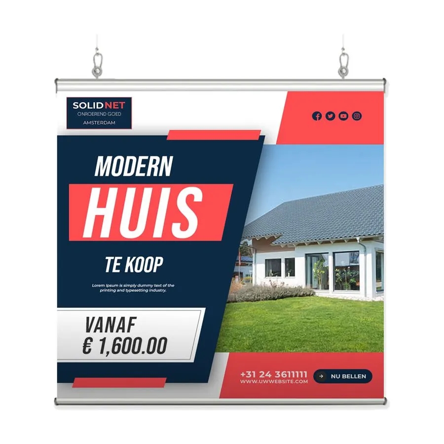 Hanging Clamp Bar Banners 4