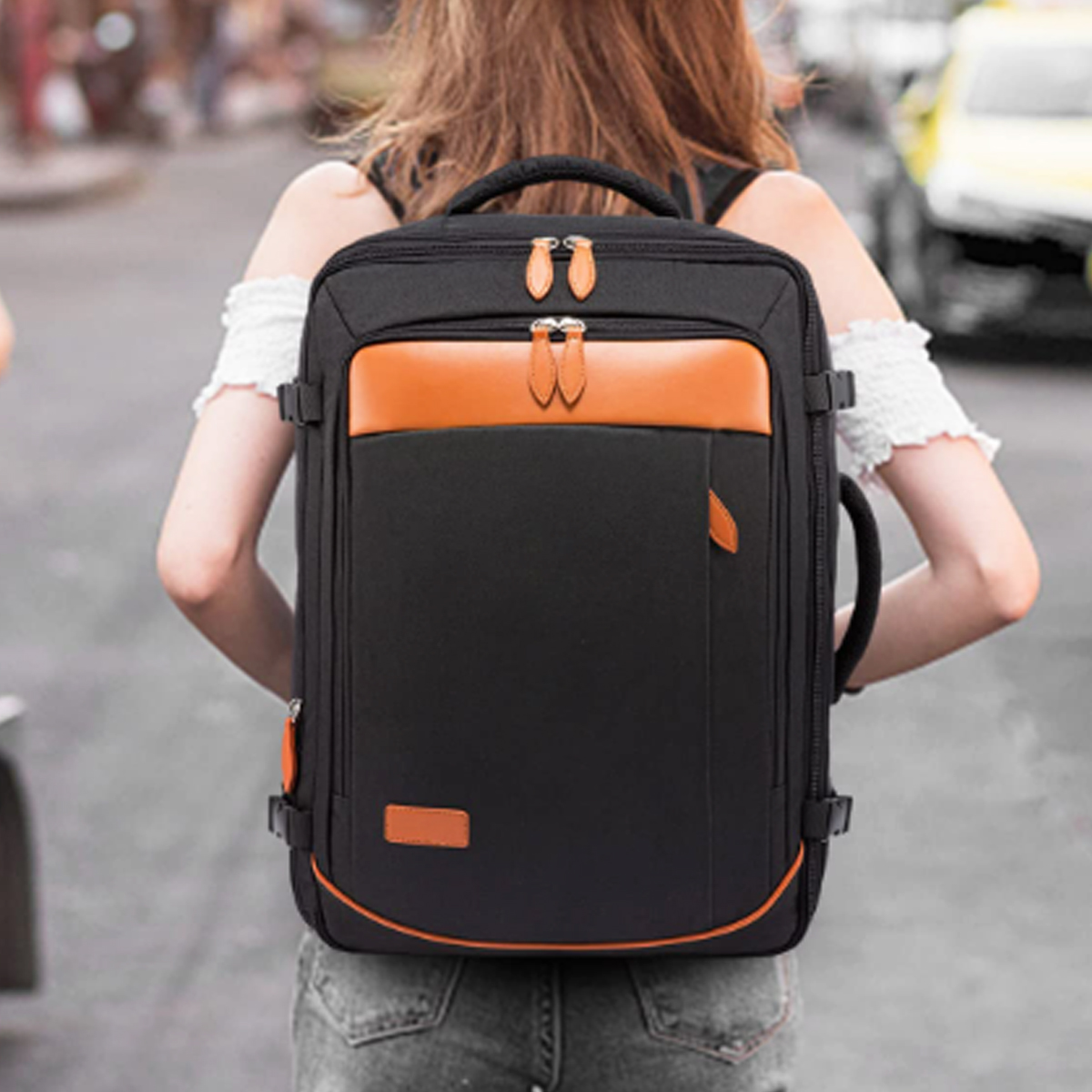 40L Expandable Travel Backpack with Organizer Cubes 4