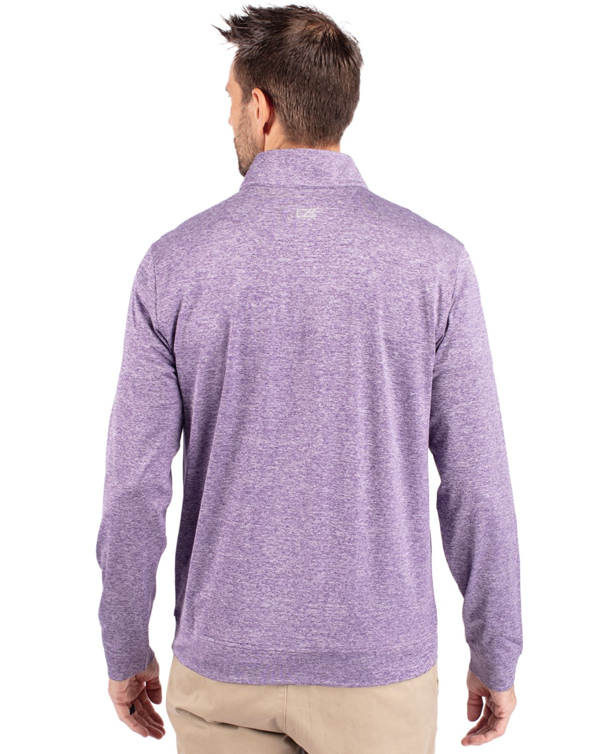 Cutter & Buck Stealth Heathered Mens Quarter Zip 49