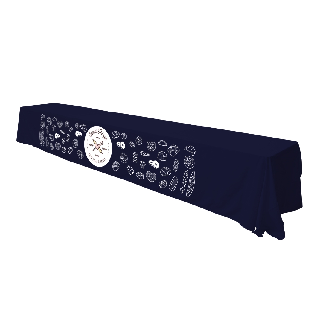 16' Economy Table Throw (Full-Color Front Only) 28