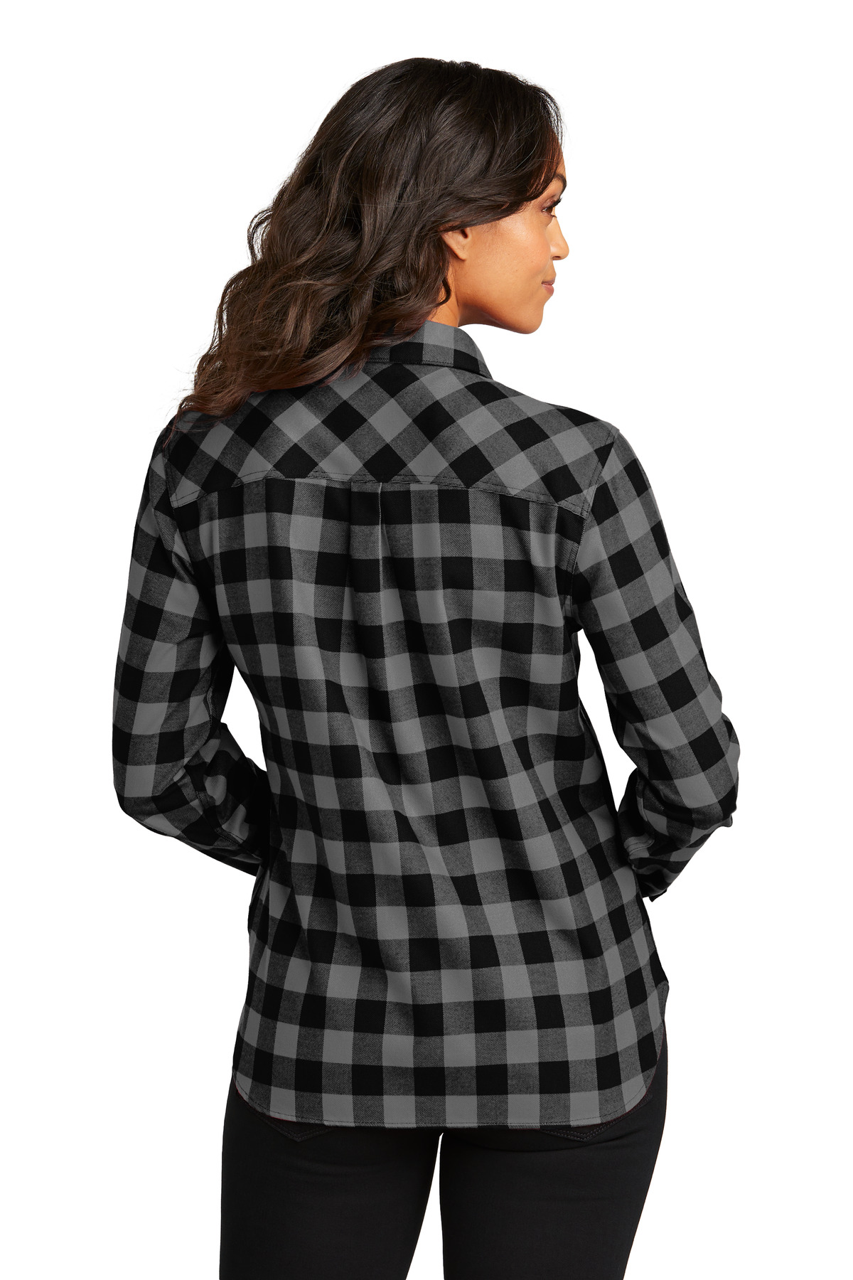Women's Plaid Flannel Shirt