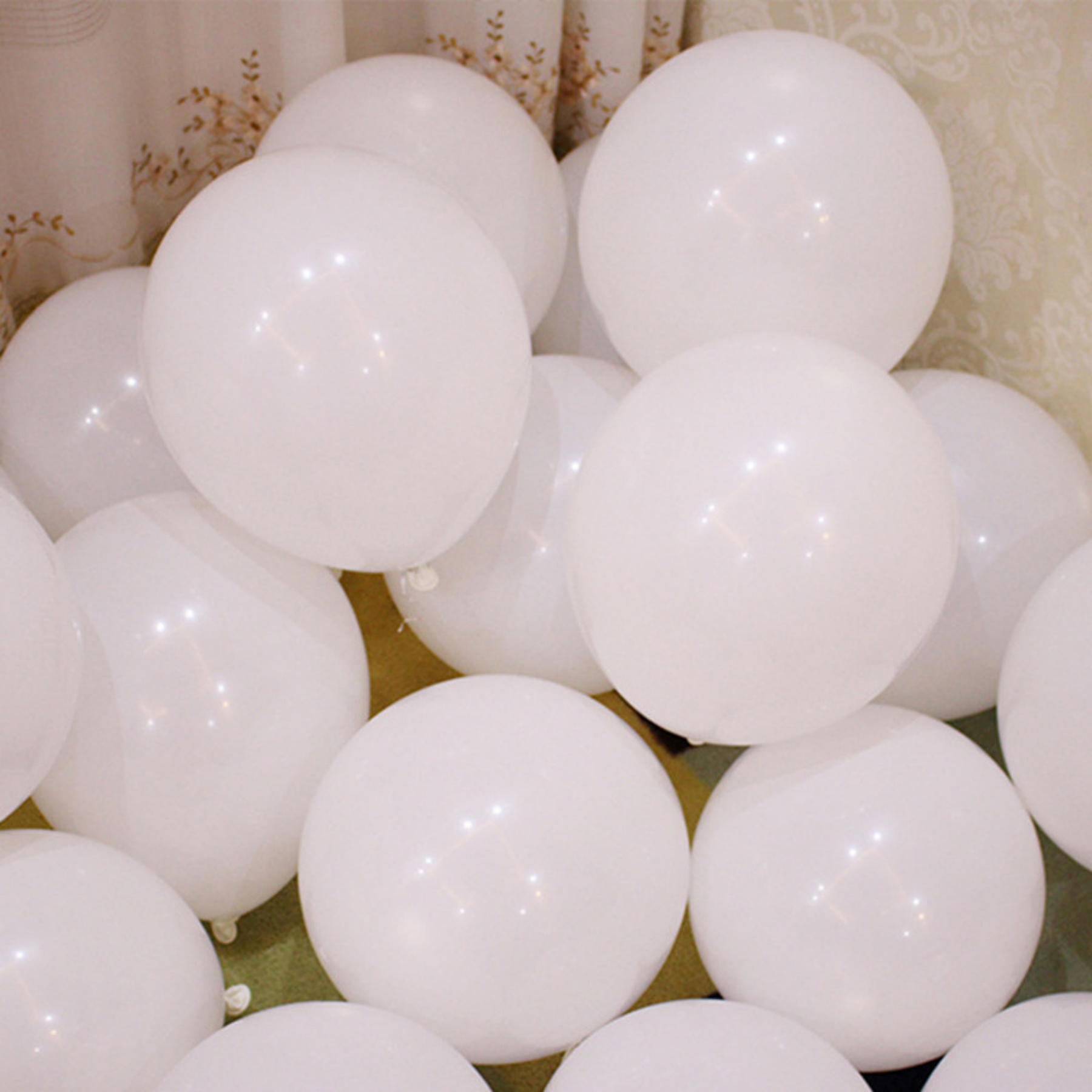 Pastel Colorful Latex Party Balloons 100 Pack 10 Inches 7